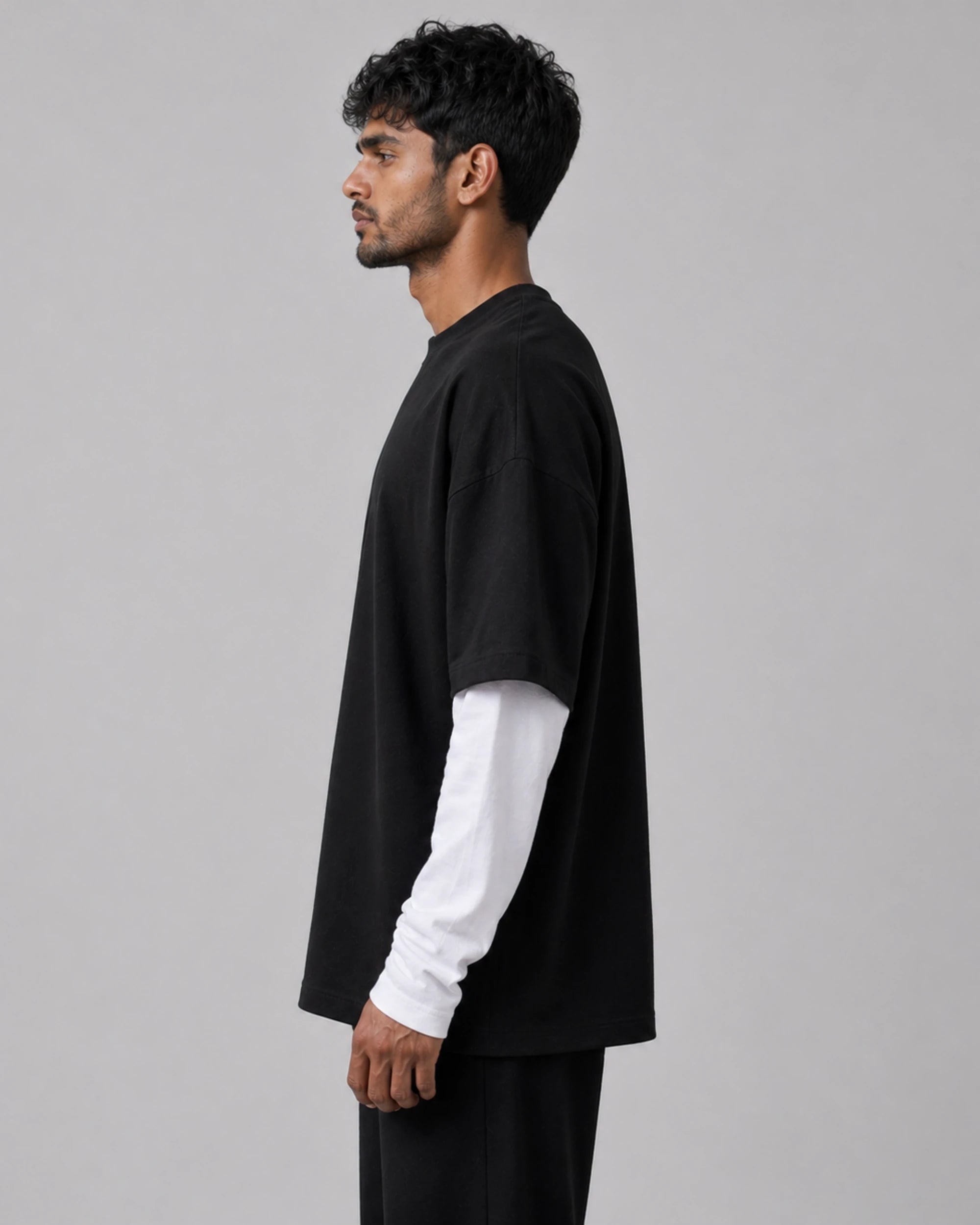 Swaraj Is Earned Oversized Tee – Premium | BhaariGear