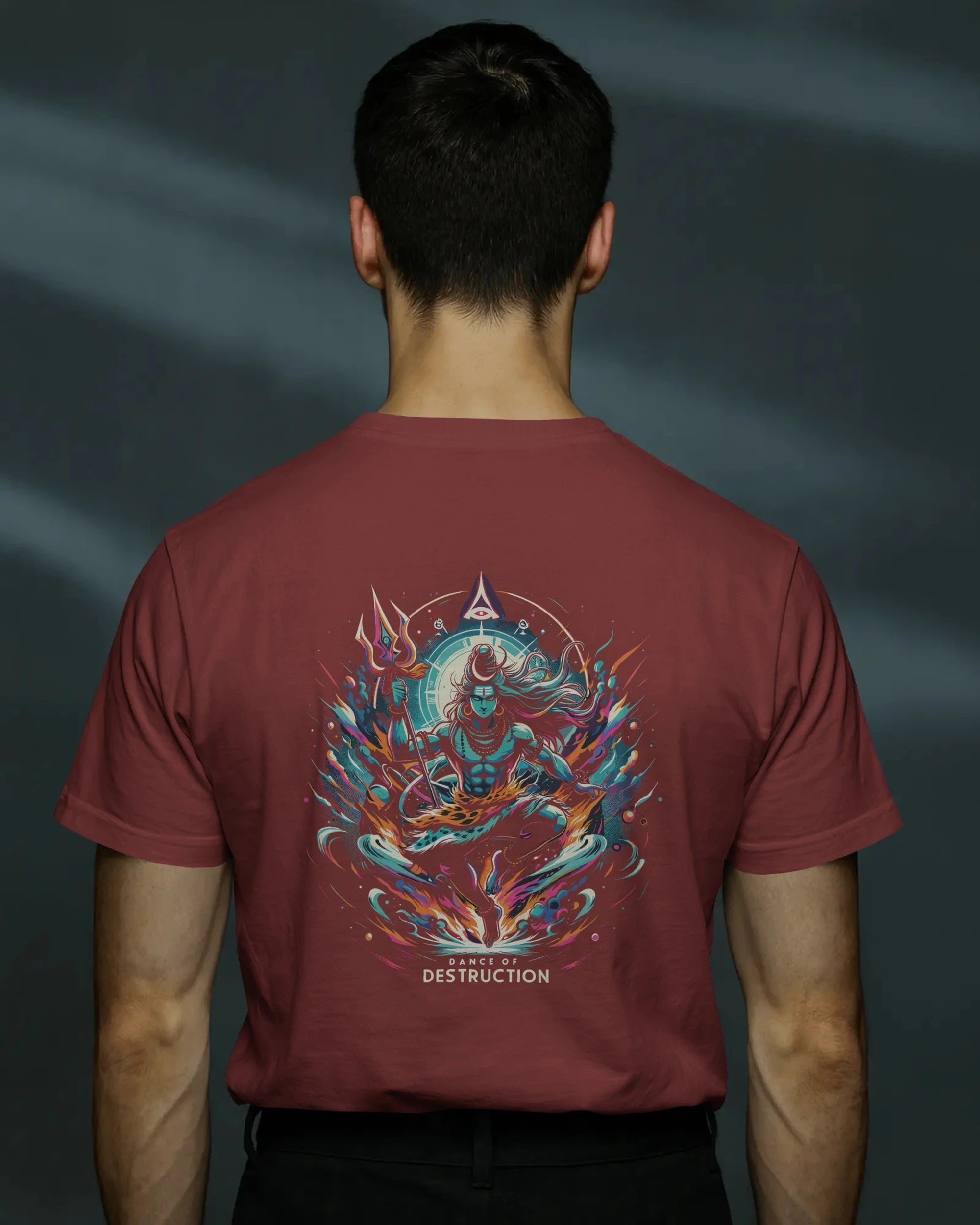 Shiva Streetwear T-Shirt – Dance of Destruction | BhaariGear® - BhaariGear