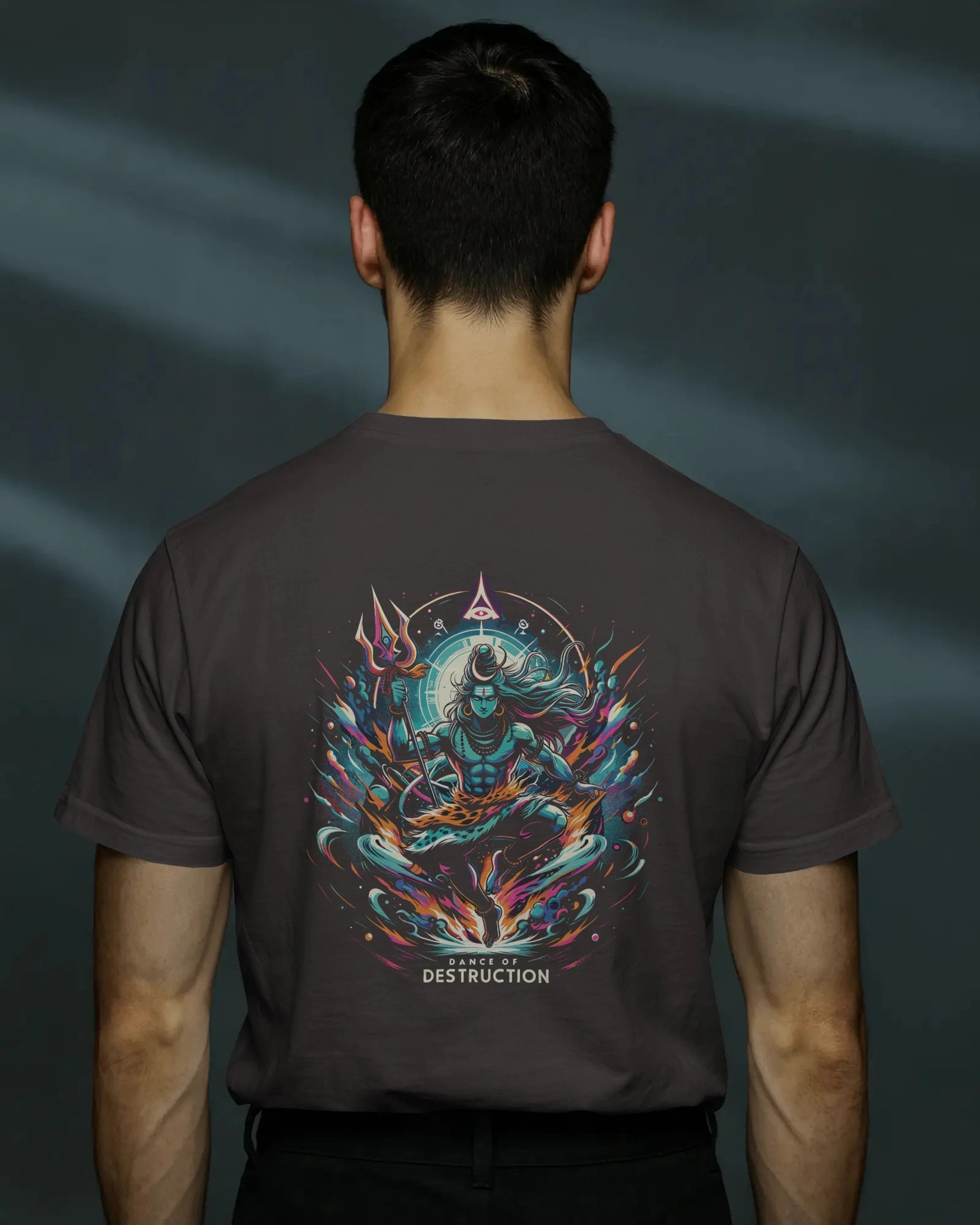 Shiva Streetwear T-Shirt – Dance of Destruction | BhaariGear® - BhaariGear