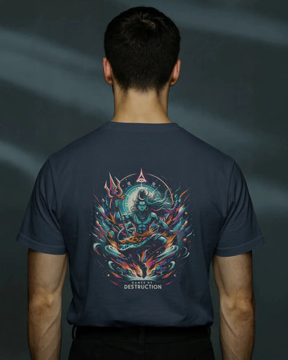Shiva Streetwear T-Shirt – Dance of Destruction | BhaariGear® - BhaariGear