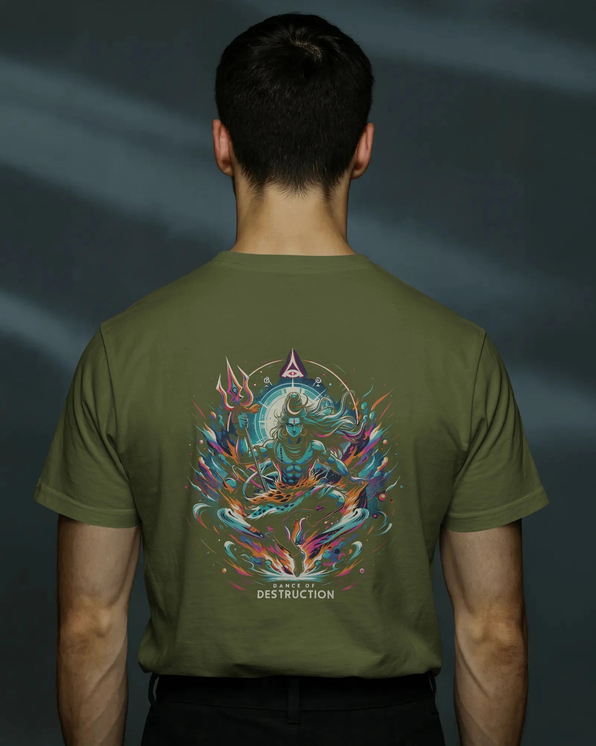 Shiva Streetwear T-Shirt – Dance of Destruction | BhaariGear® - BhaariGear