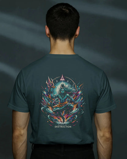 Shiva Streetwear T-Shirt – Dance of Destruction | BhaariGear® - BhaariGear