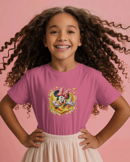 Girls Cute Printed T-Shirt – Golden Joy Design | BhaariGear® - BhaariGear