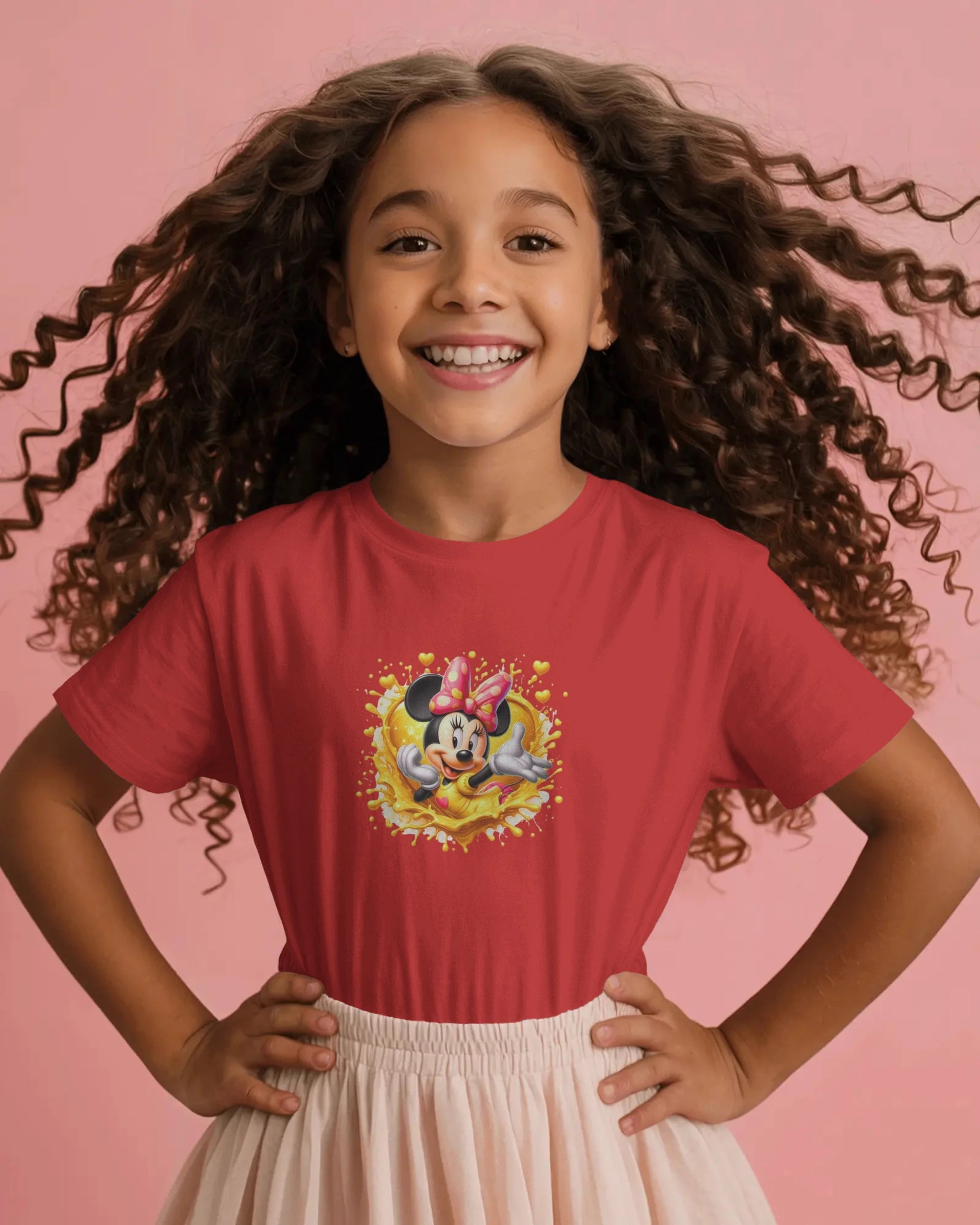 Girls Cute Printed T-Shirt – Golden Joy Design | BhaariGear® - BhaariGear