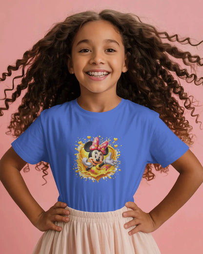 Girls Cute Printed T-Shirt – Golden Joy Design | BhaariGear® - BhaariGear