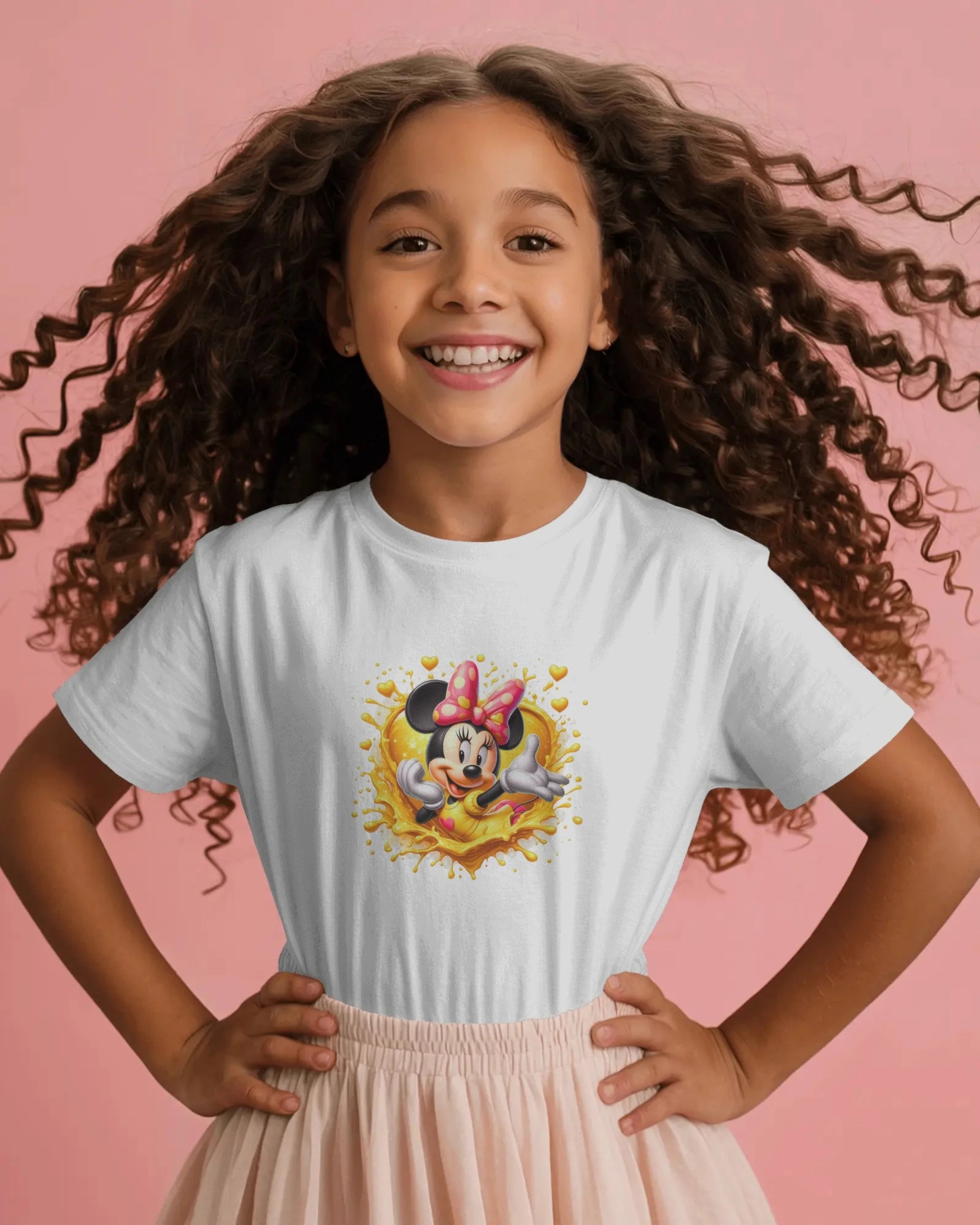 Girls Cute Printed T-Shirt – Golden Joy Design | BhaariGear® - BhaariGear