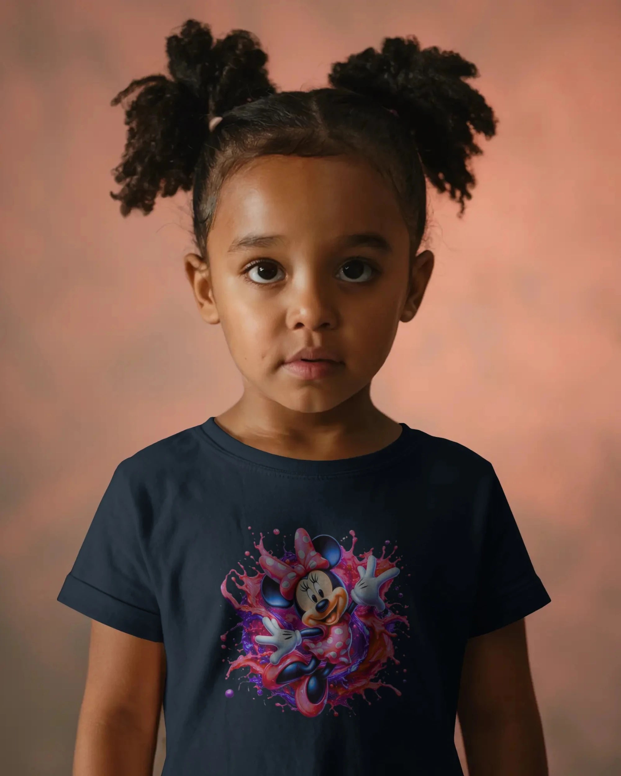 Girls Cute Printed T-Shirt – Happy Cartoon Style | BhaariGear® - BhaariGear