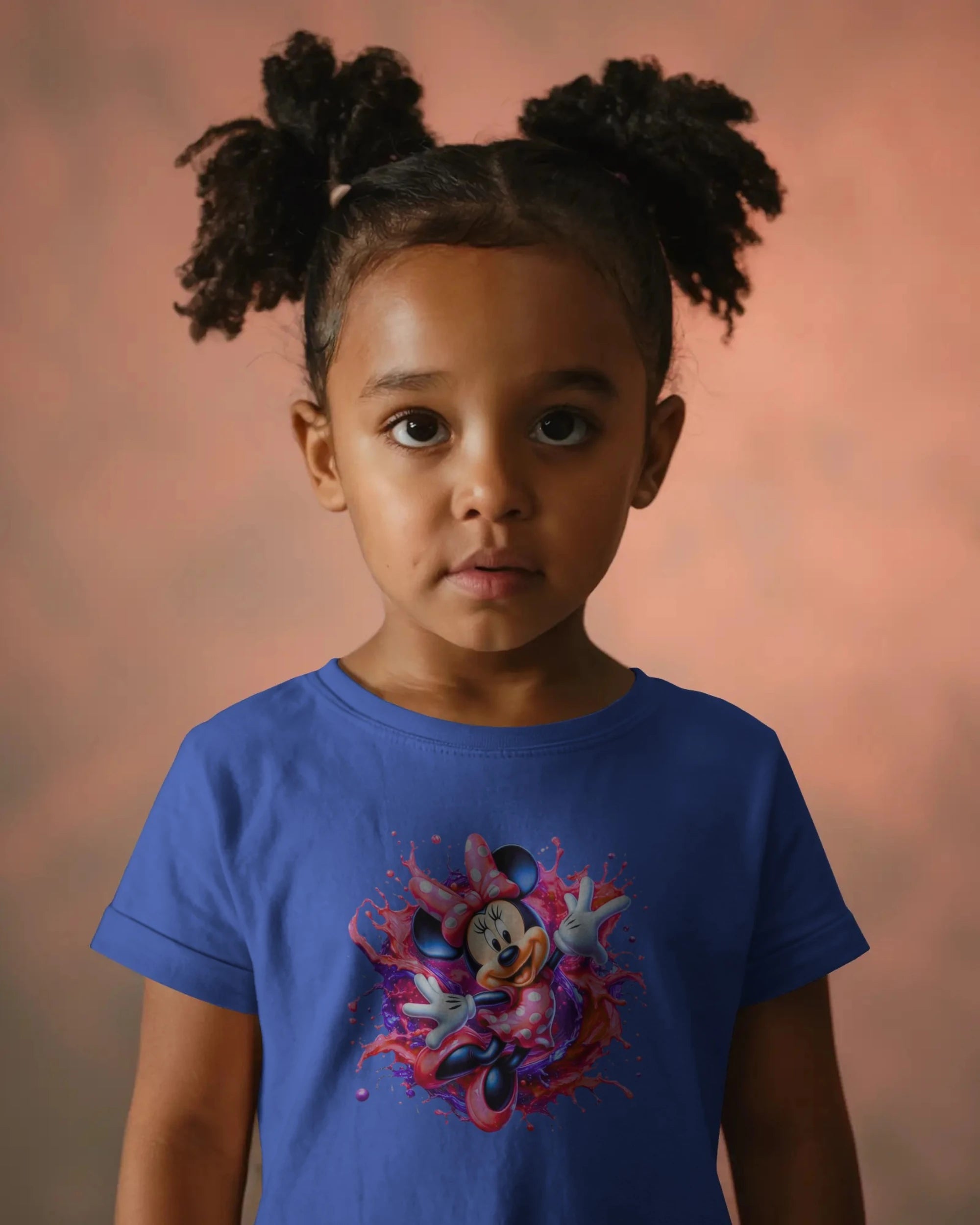 Girls Cute Printed T-Shirt – Happy Cartoon Style | BhaariGear® - BhaariGear