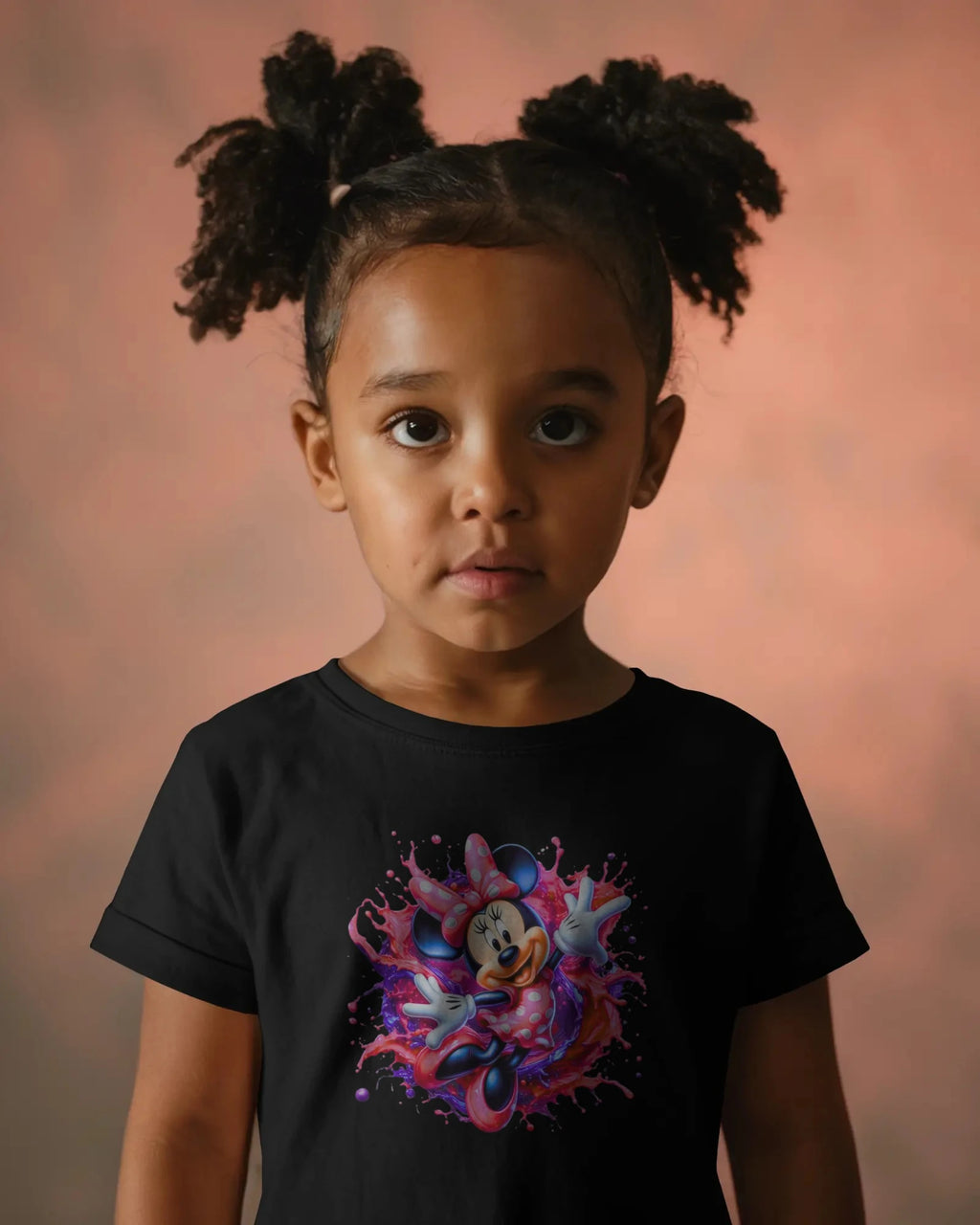 Girls Cute Printed T-Shirt – Happy Cartoon Style | BhaariGear® - BhaariGear