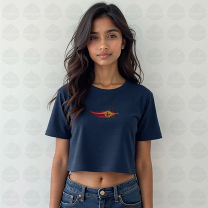 Hot Like Chilli Crop Top – Fiery Bold Streetwear - BhaariGear