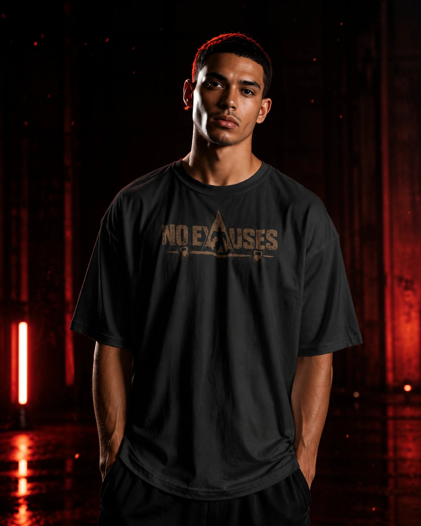 Discipline Over Mood Oversized T Shirt – BhaariGear®