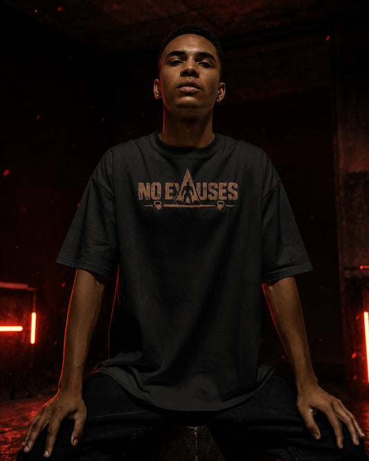 Discipline Over Mood Oversized T Shirt – BhaariGear®