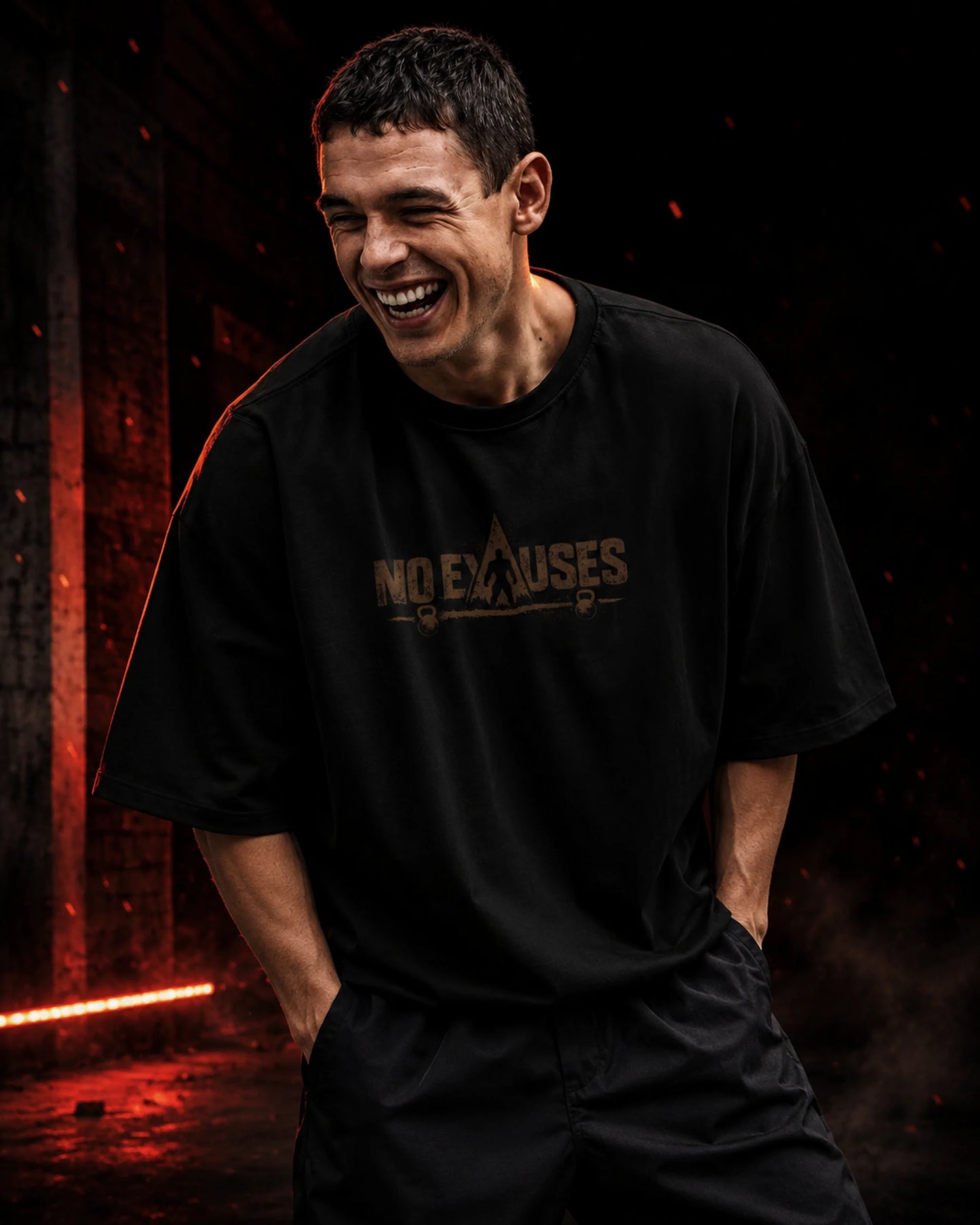 Discipline Over Mood Oversized T Shirt – BhaariGear®