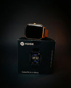 Noise ColorFit Icon Buzz Smartwatch – Black & Gold | BhaariGear