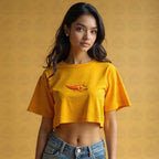 Hot Like Chilli Crop Top – Fiery Bold Streetwear - BhaariGear
