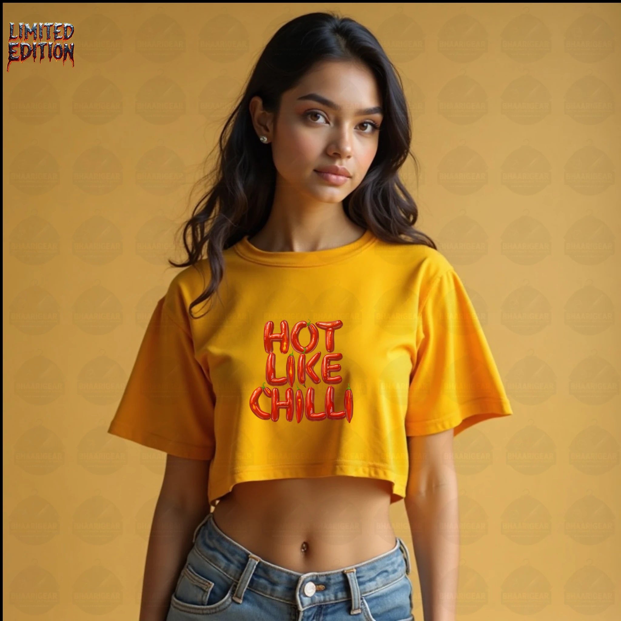 HOT LIKE CHILLI 🌶️  The Tee That Brings the Heat - BhaariGear