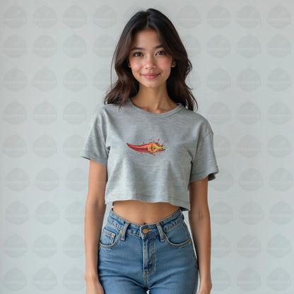 Hot Like Chilli Crop Top – Fiery Bold Streetwear - BhaariGear