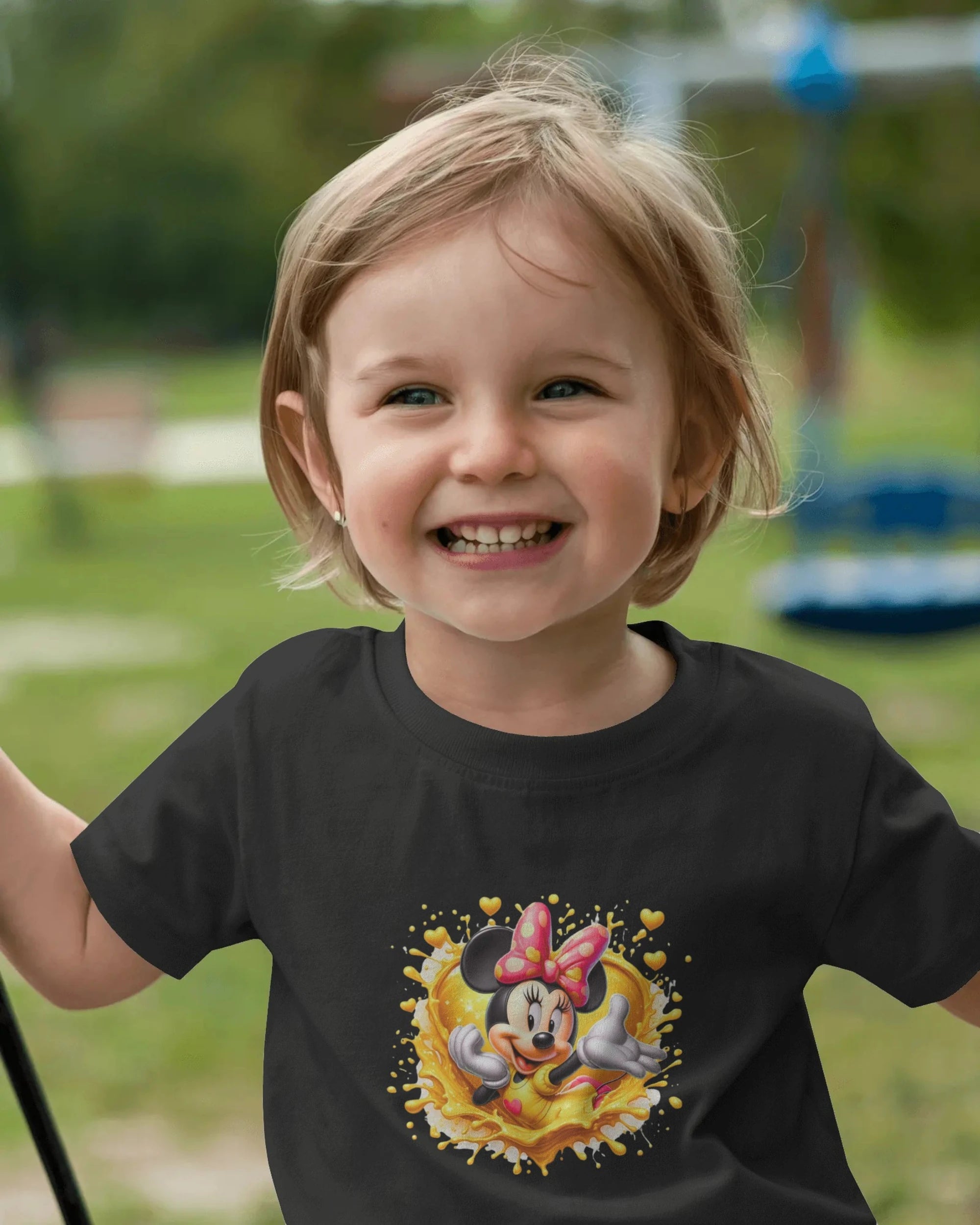 Girls Cute Printed T-Shirt – Golden Joy Design | BhaariGear® - BhaariGear