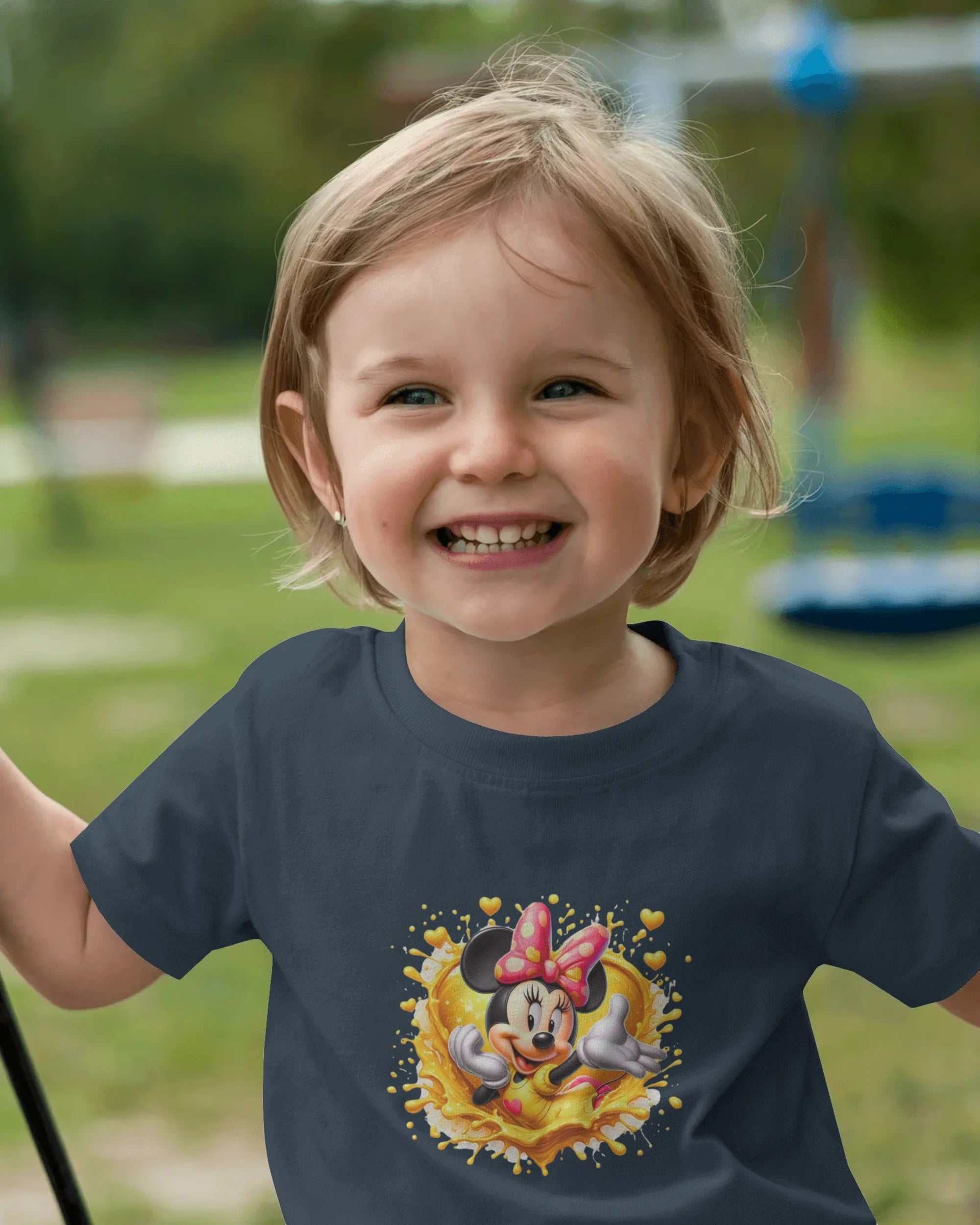Girls Cute Printed T-Shirt – Golden Joy Design | BhaariGear® - BhaariGear
