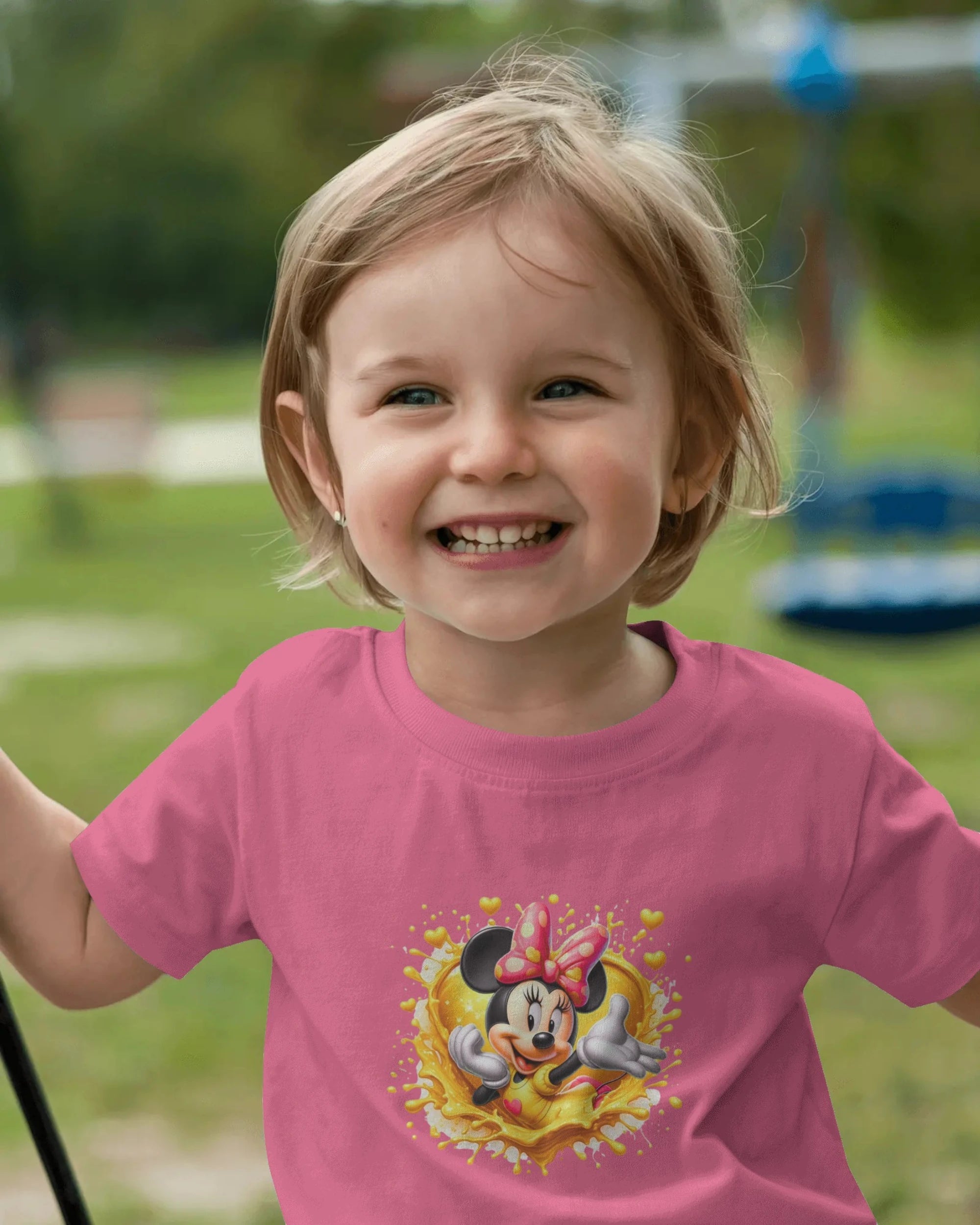 Girls Cute Printed T-Shirt – Golden Joy Design | BhaariGear® - BhaariGear