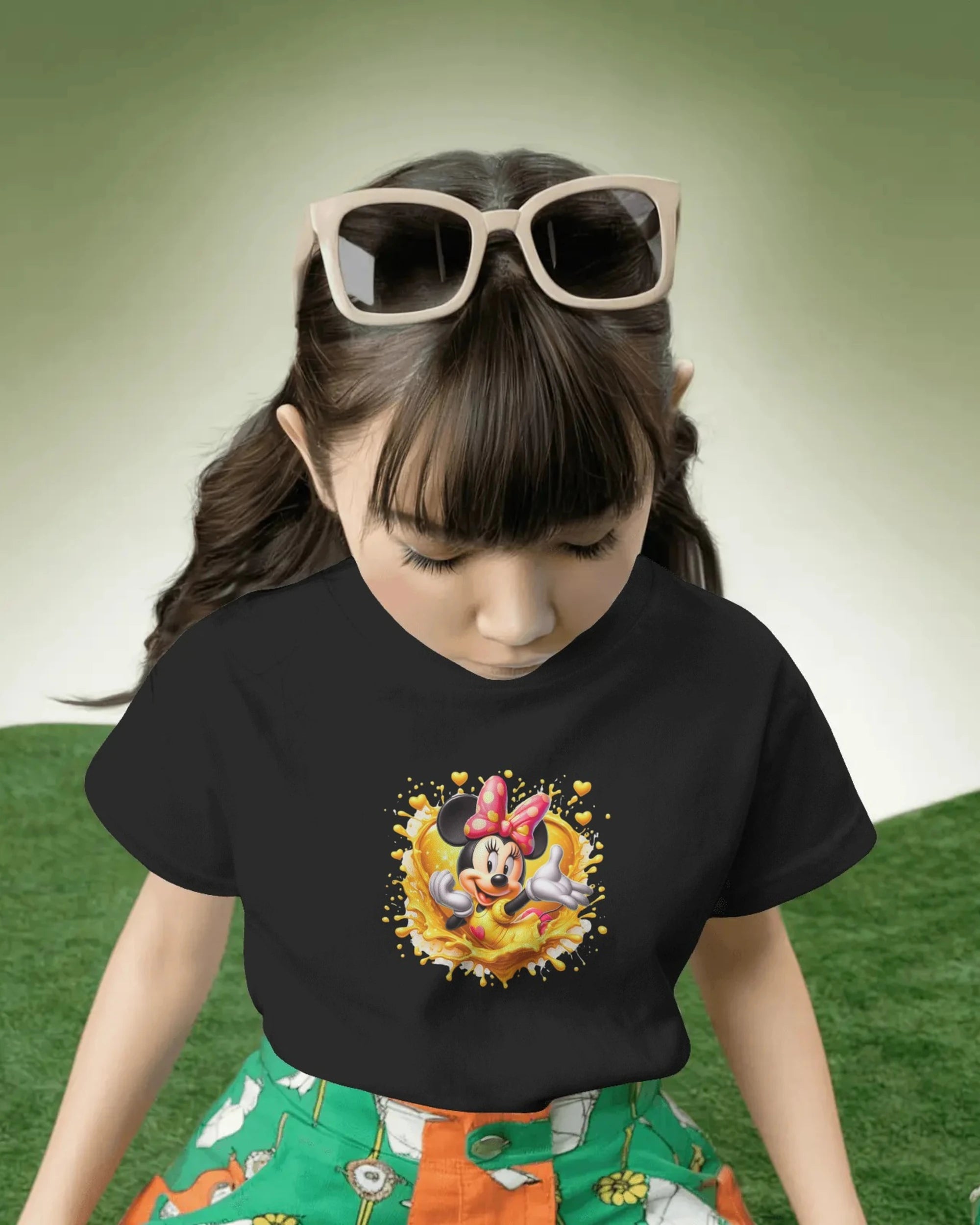 Girls Cute Printed T-Shirt – Golden Joy Design | BhaariGear® - BhaariGear