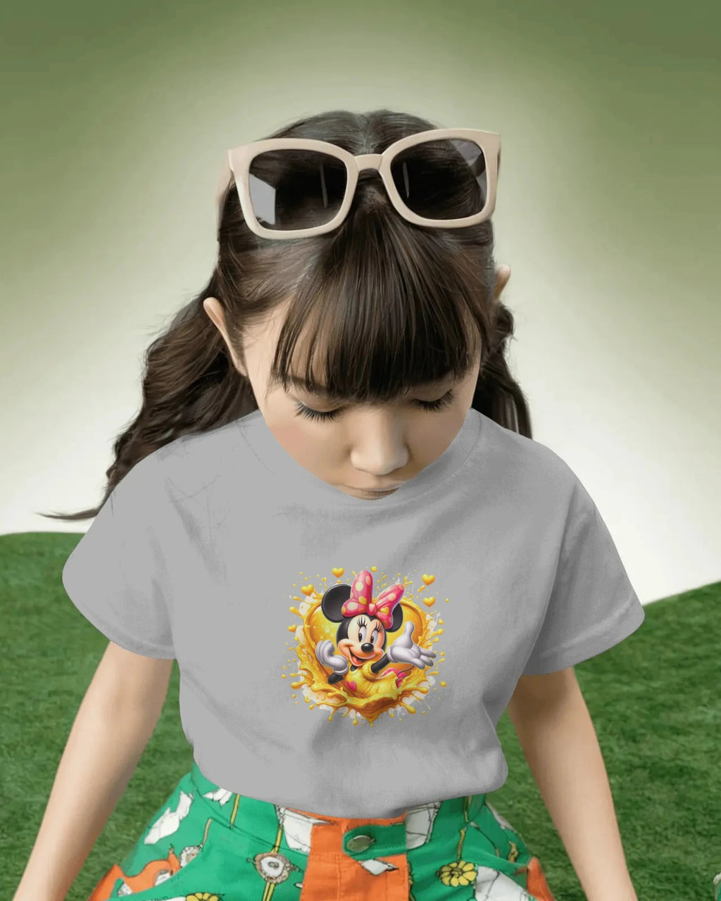 Girls Cute Printed T-Shirt – Golden Joy Design | BhaariGear® - BhaariGear