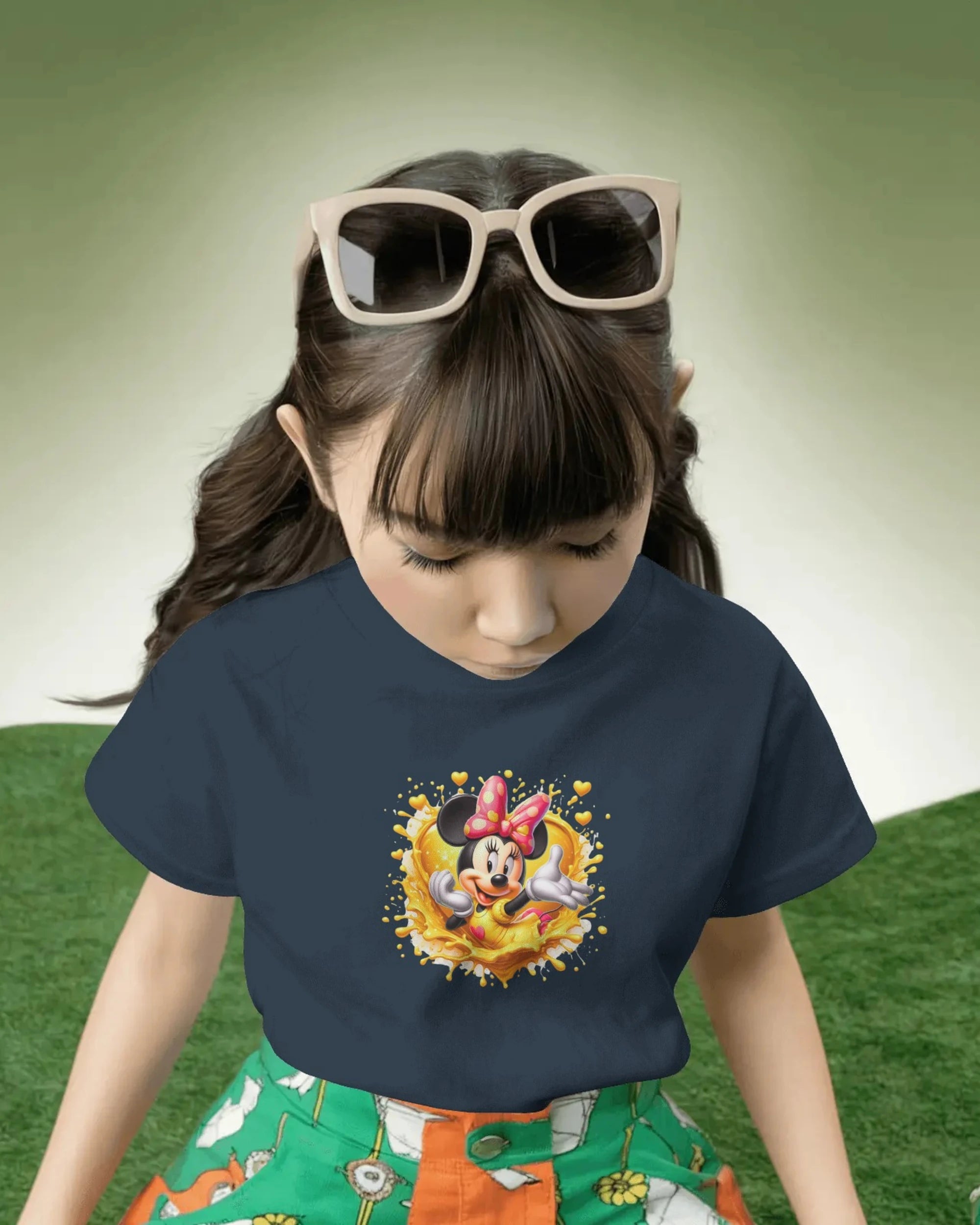 Girls Cute Printed T-Shirt – Golden Joy Design | BhaariGear® - BhaariGear