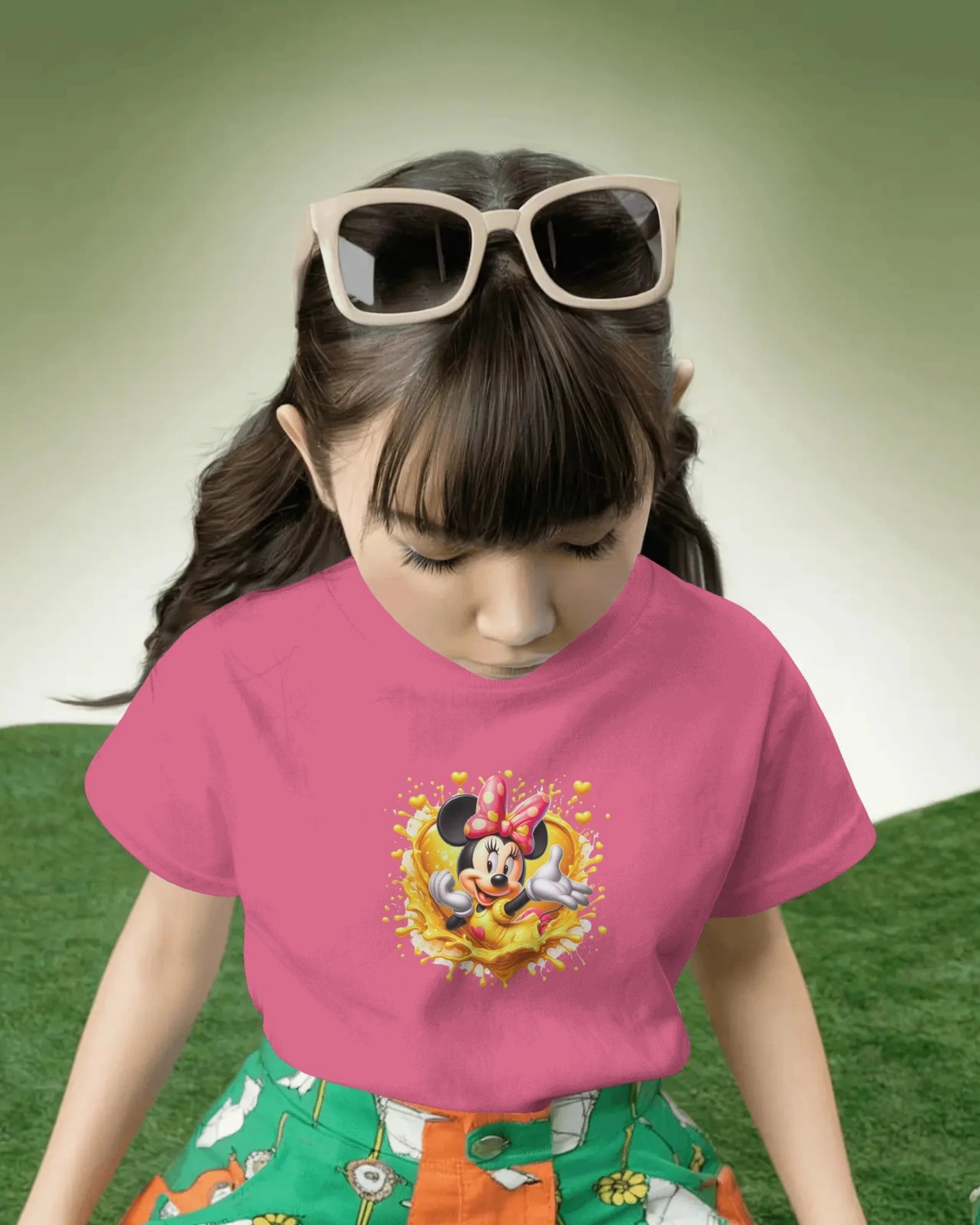 Girls Cute Printed T-Shirt – Golden Joy Design | BhaariGear® - BhaariGear