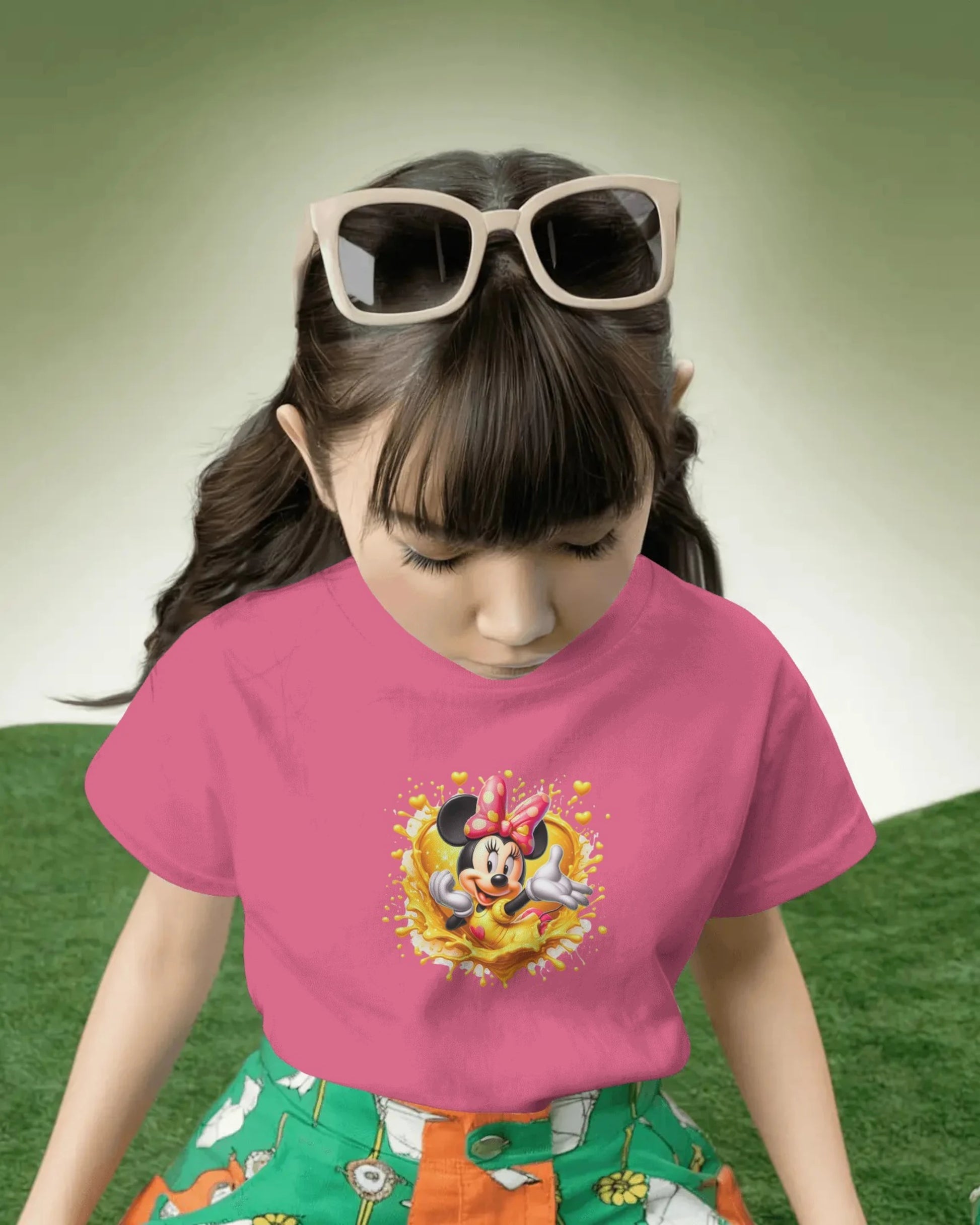 Girls Cute Printed T-Shirt – Golden Joy Design | BhaariGear® - BhaariGear