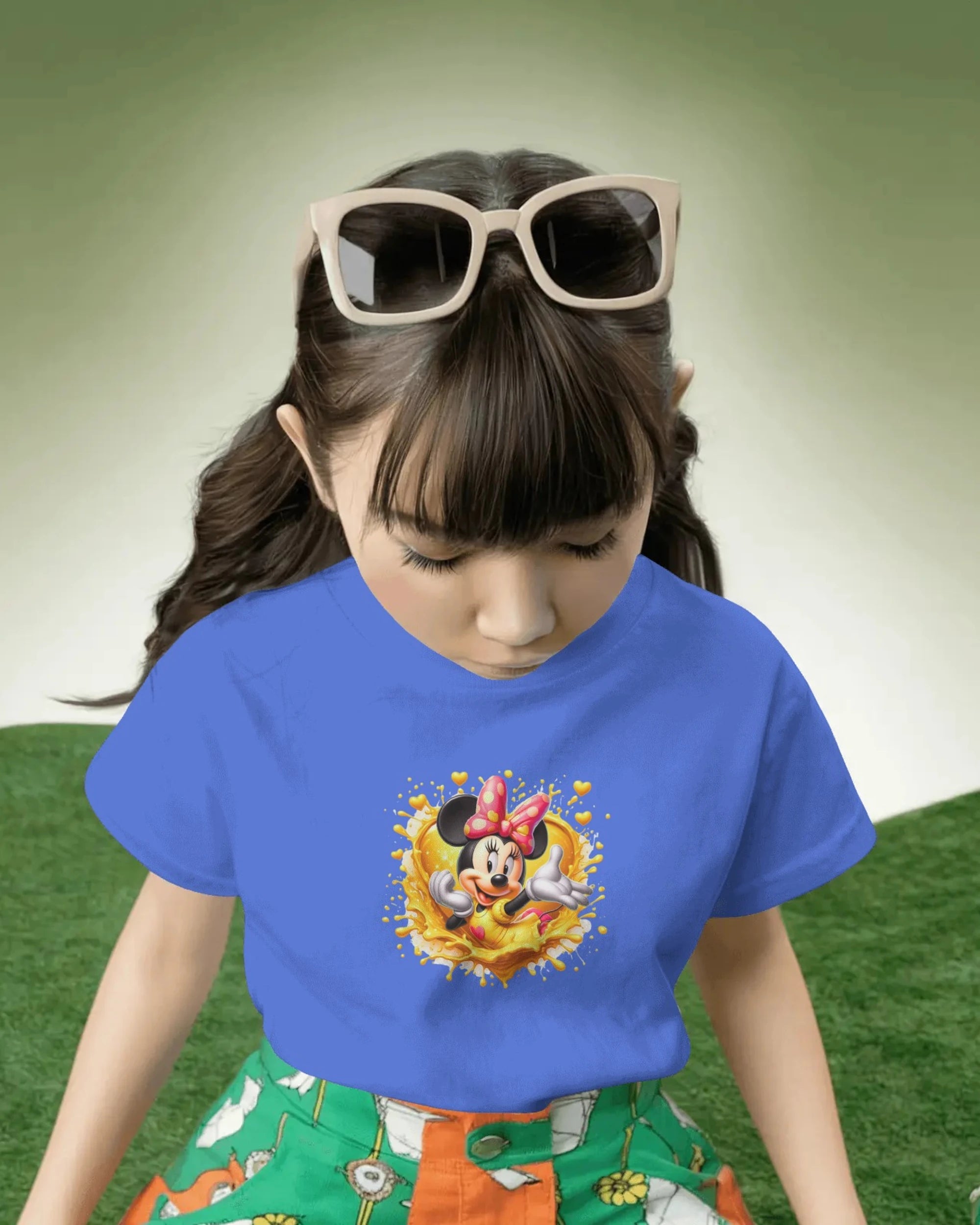 Girls Cute Printed T-Shirt – Golden Joy Design | BhaariGear® - BhaariGear