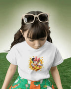 Girls Cute Printed T-Shirt – Golden Joy Design | BhaariGear® - BhaariGear