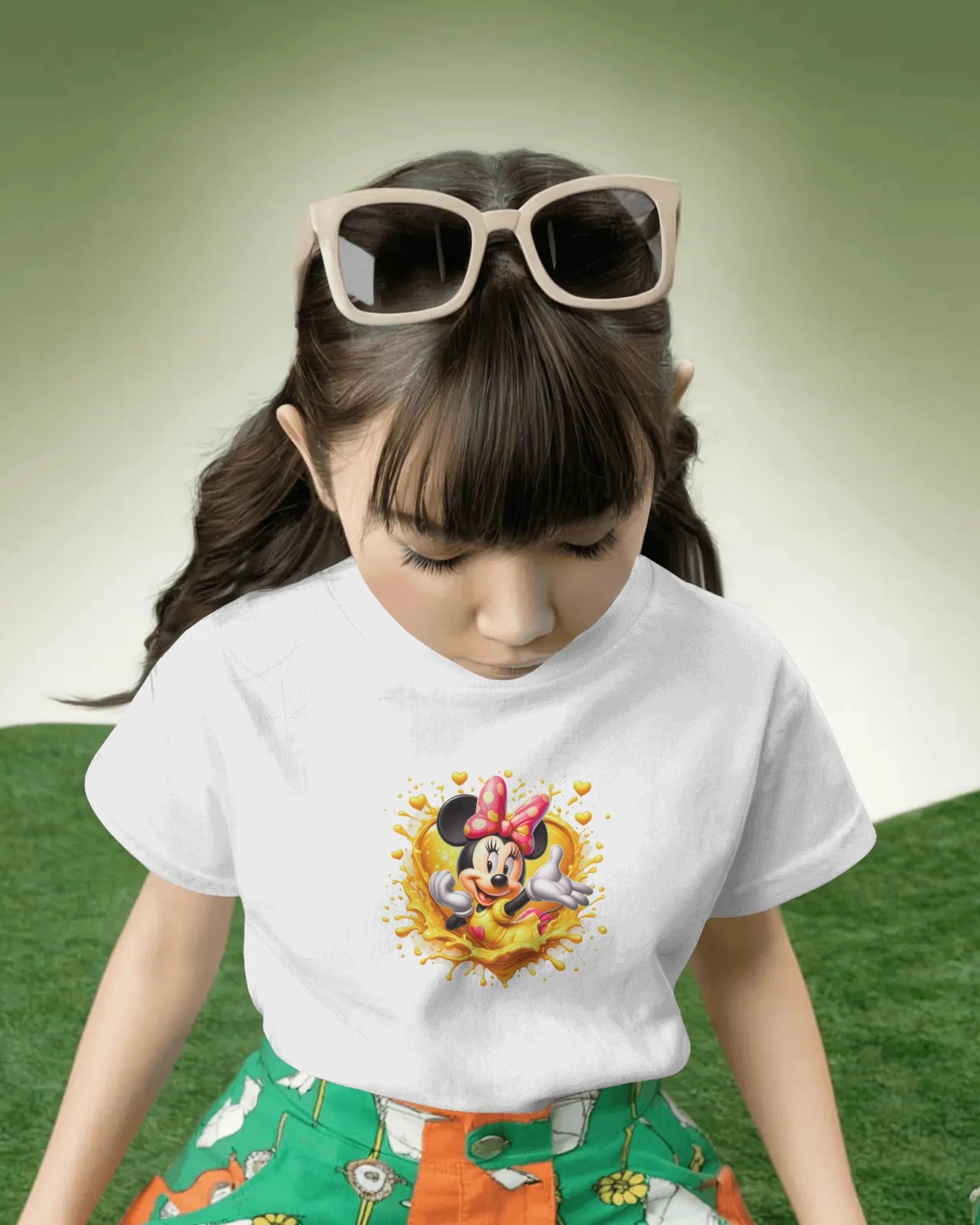 Girls Cute Printed T-Shirt – Golden Joy Design | BhaariGear® - BhaariGear