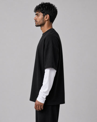 Swaraj Graphic Oversized Tee India | BhaariGear