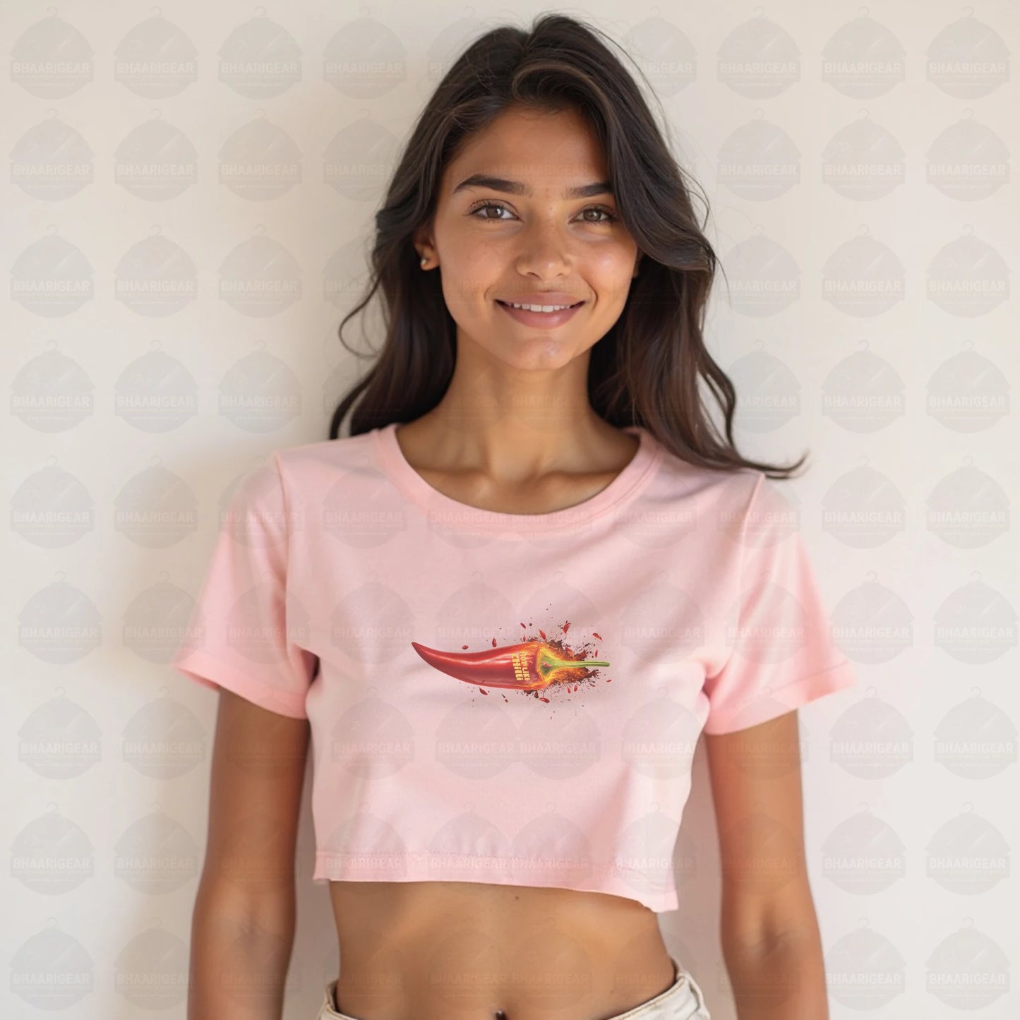 Hot Like Chilli Crop Top – Fiery Bold Streetwear - BhaariGear