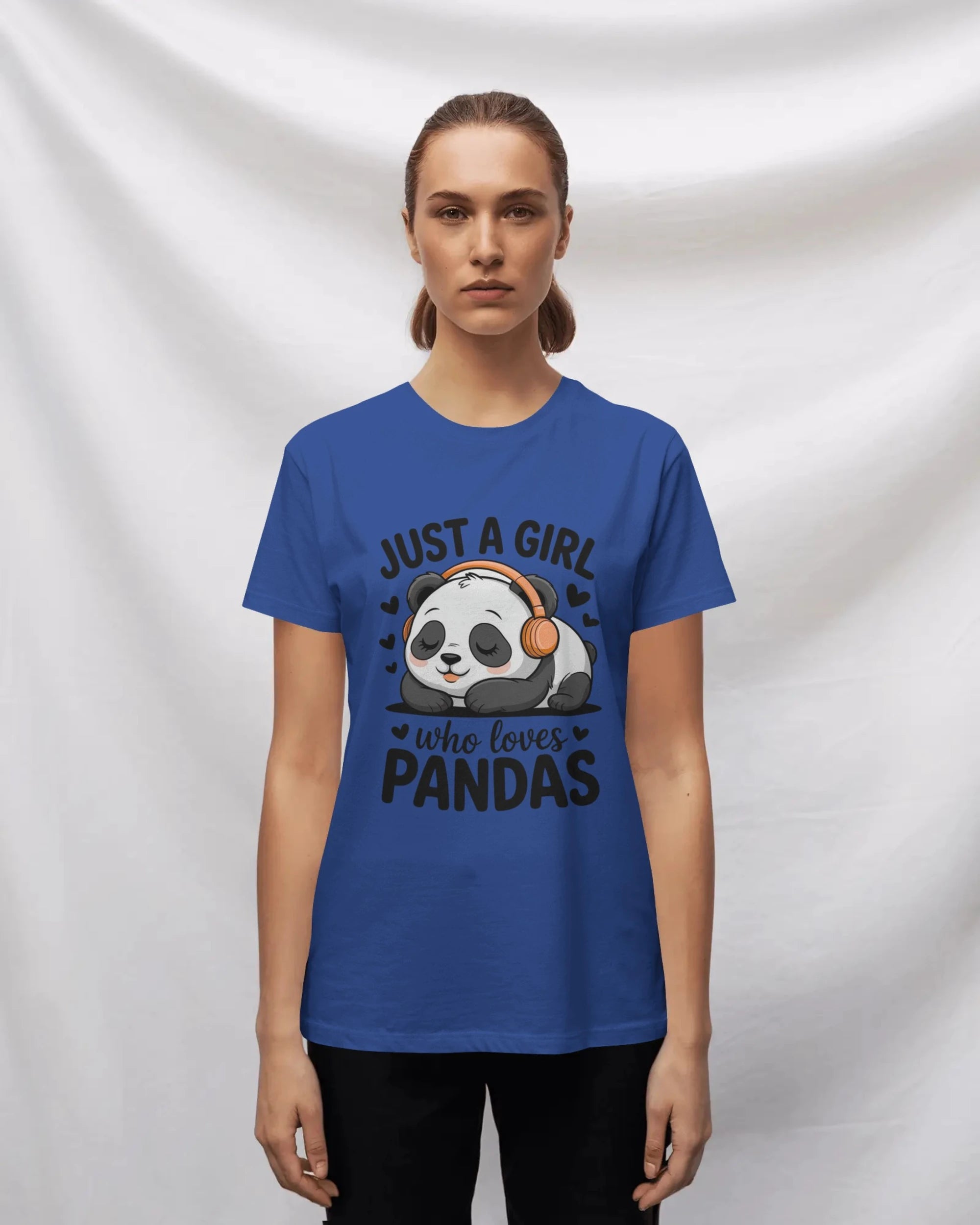 Panda T-Shirt for Girls | Just A Girl Who Loves Pandas – BhaariGear® - BhaariGear