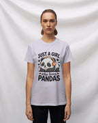 Panda T-Shirt for Girls | Just A Girl Who Loves Pandas – BhaariGear® - BhaariGear