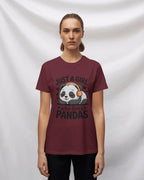 Panda T-Shirt for Girls | Just A Girl Who Loves Pandas – BhaariGear® - BhaariGear