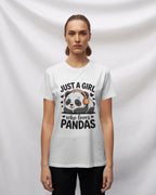 Panda T-Shirt for Girls | Just A Girl Who Loves Pandas – BhaariGear® - BhaariGear