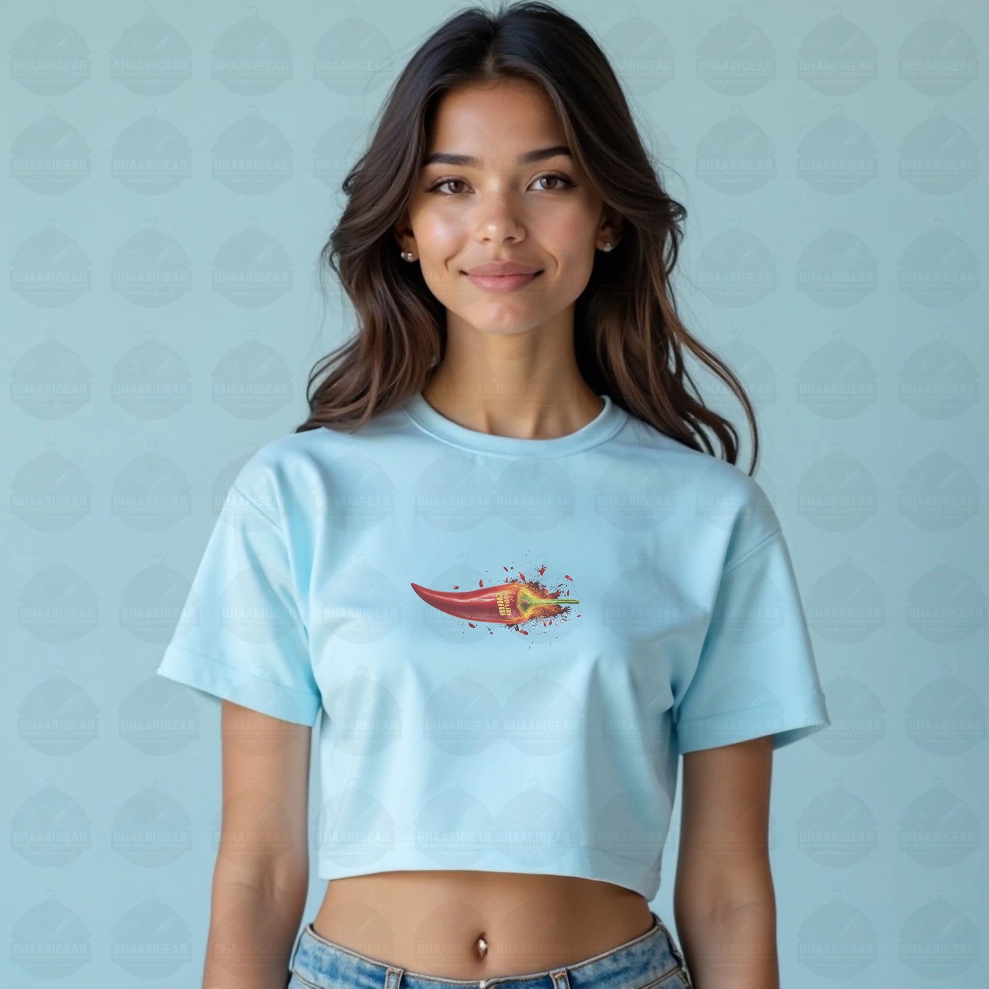 Hot Like Chilli Crop Top – Fiery Bold Streetwear - BhaariGear