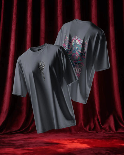 Shiva Streetwear T-Shirt – Cosmic Dancer Back | BhaariGear® - BhaariGear