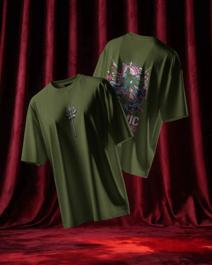 Shiva Streetwear T-Shirt – Cosmic Dancer Back | BhaariGear® - BhaariGear