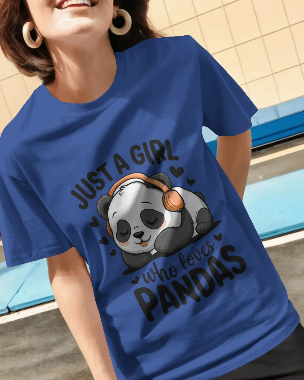 Panda T-Shirt for Girls | Just A Girl Who Loves Pandas – BhaariGear® - BhaariGear