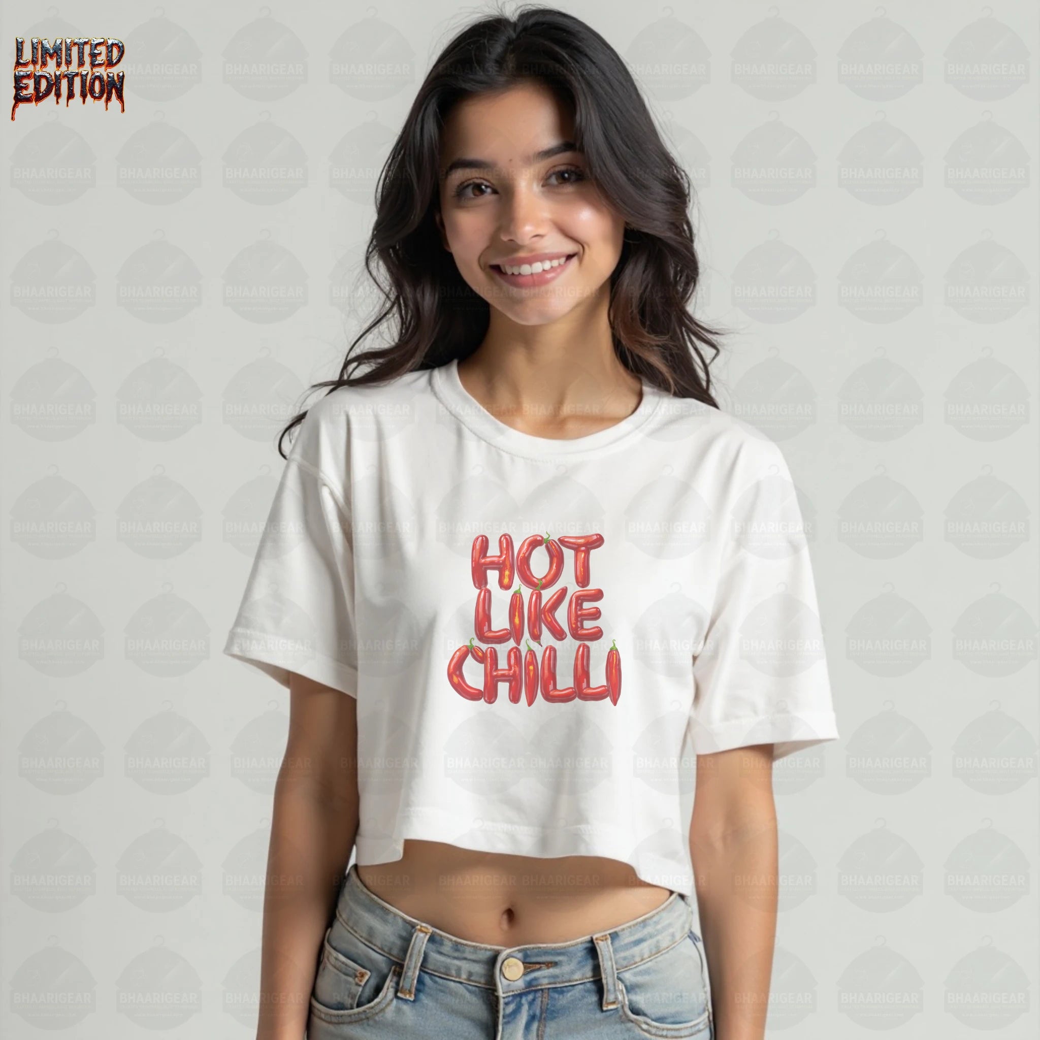 HOT LIKE CHILLI 🌶️  The Tee That Brings the Heat - BhaariGear